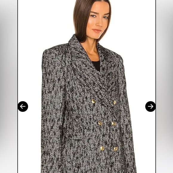 Anine Bing Dionne Blazer Sz S - Picture 3 of 8